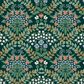 Rifle Paper Co Crafted by Cloth and Company Elly Twin Headboard in Bramble Emerald, , large