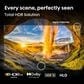 Hisense 55" Class U6 Pro Series Mini-LED ULED 4K in Black - Smart Vidaa TV, , large