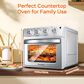 HOMLUX 27.5 Qt Air Fryer Oven in Silver, , large