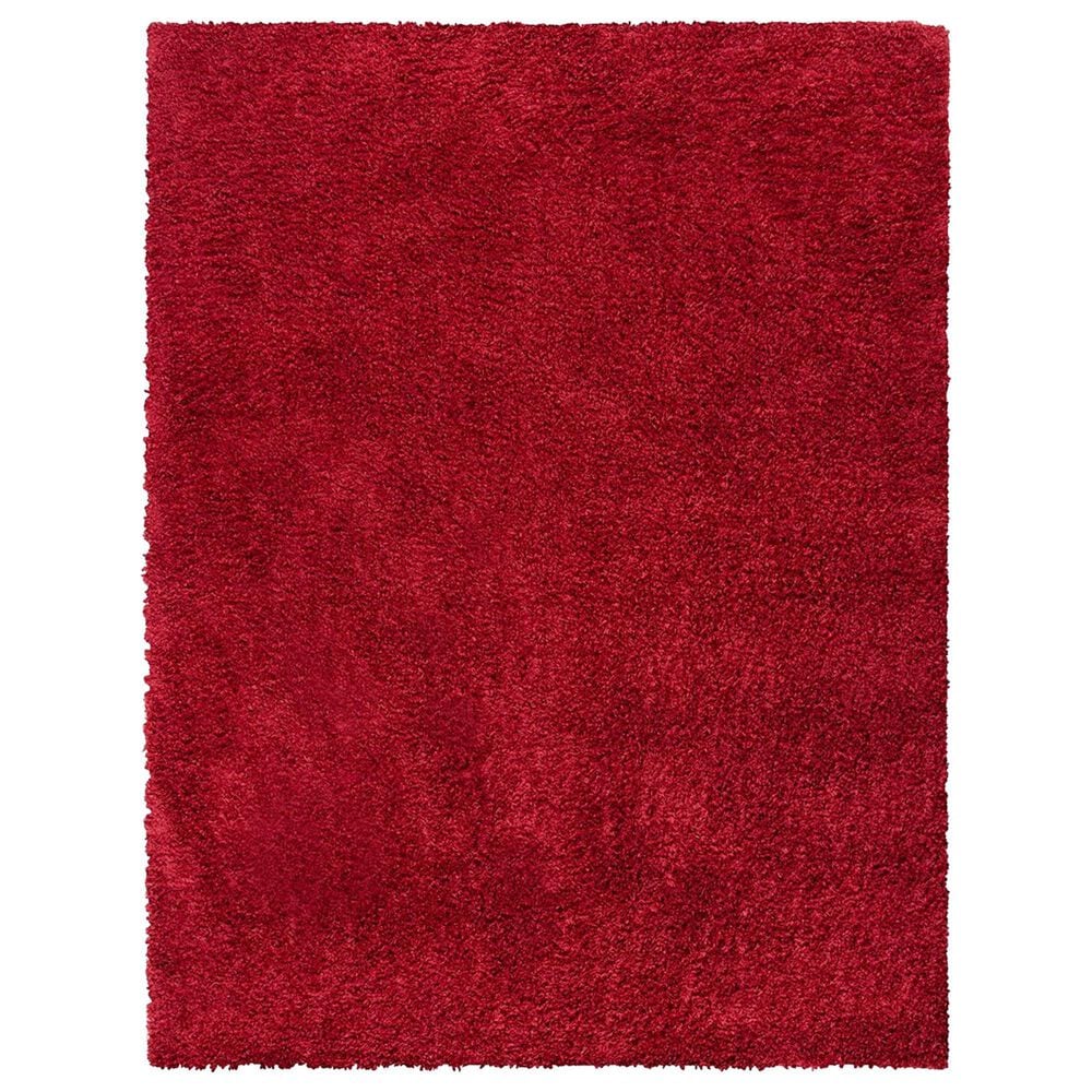 Safavieh August Shag 9" x 12" Red Area Rug, , large