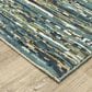 Oriental Weavers Reed 3"3" x 5" Blue and Multicolor Area Rug, , large