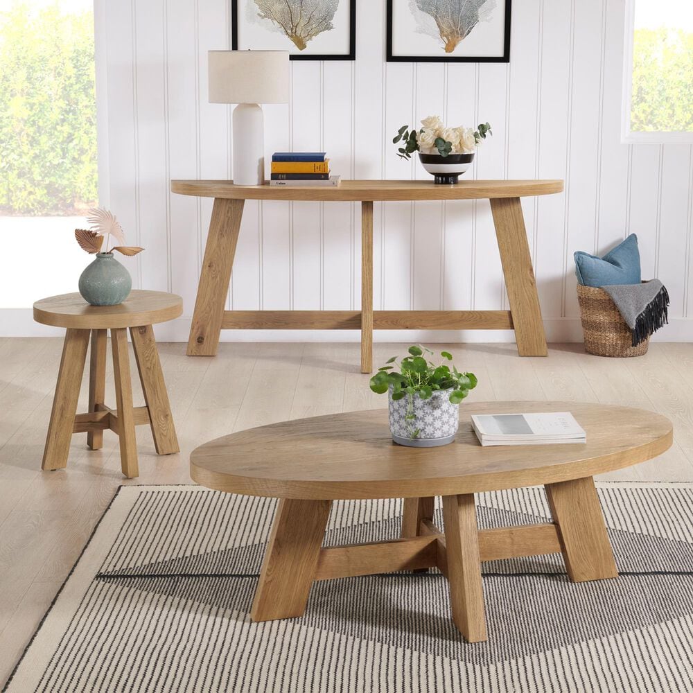 Martin Svensson Home Boho Cocktail Table in Natural, , large