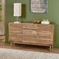 Hearth and Haven 3-Door Sideboard in Natural, , large
