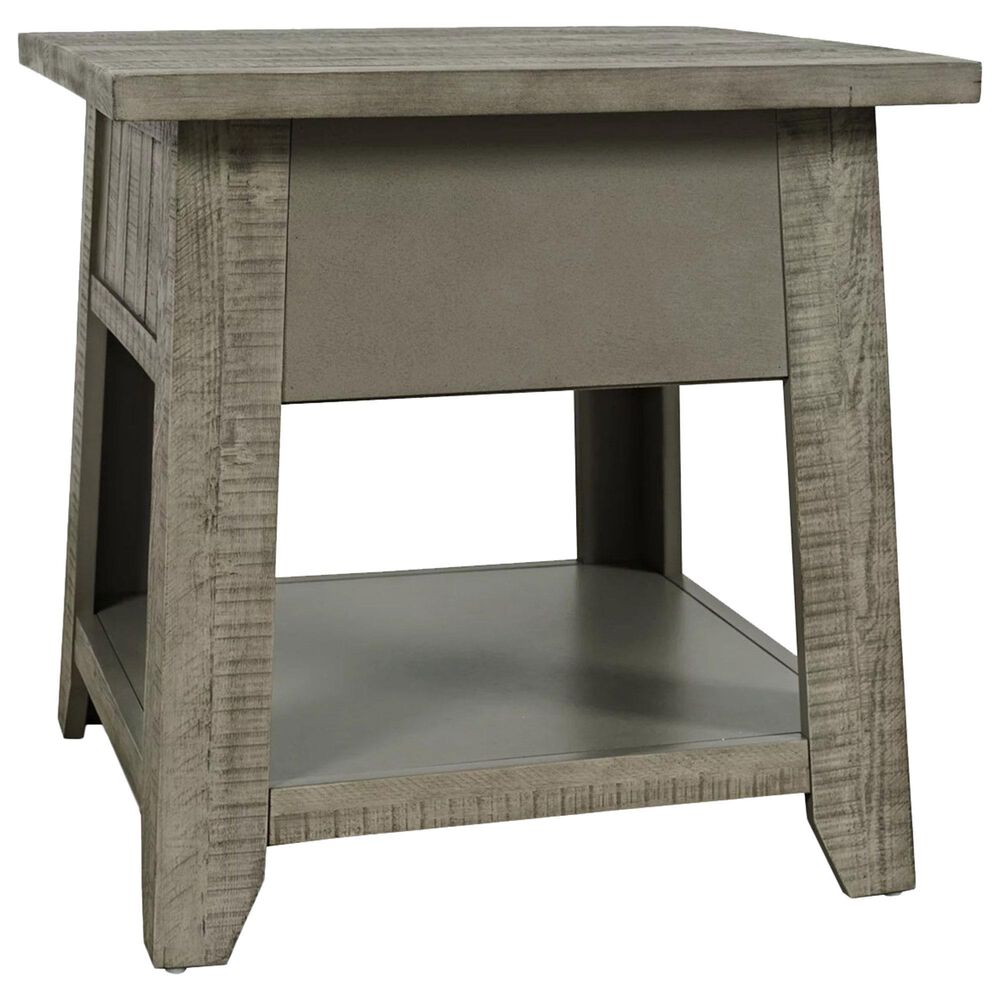 Waltham Telluride End Table in Driftwood, , large