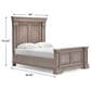 Millenium Blairhurst Queen Panel Bed in Light Grayish Brown, , large