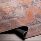 Surya Colin 7"10" x 10"2" Burnt Orange, Blue, Pale Blue and Tan Area Rug, , large
