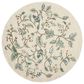 Safavieh Martha Stewart 6" Round Colonial Blue Area Rug, , large