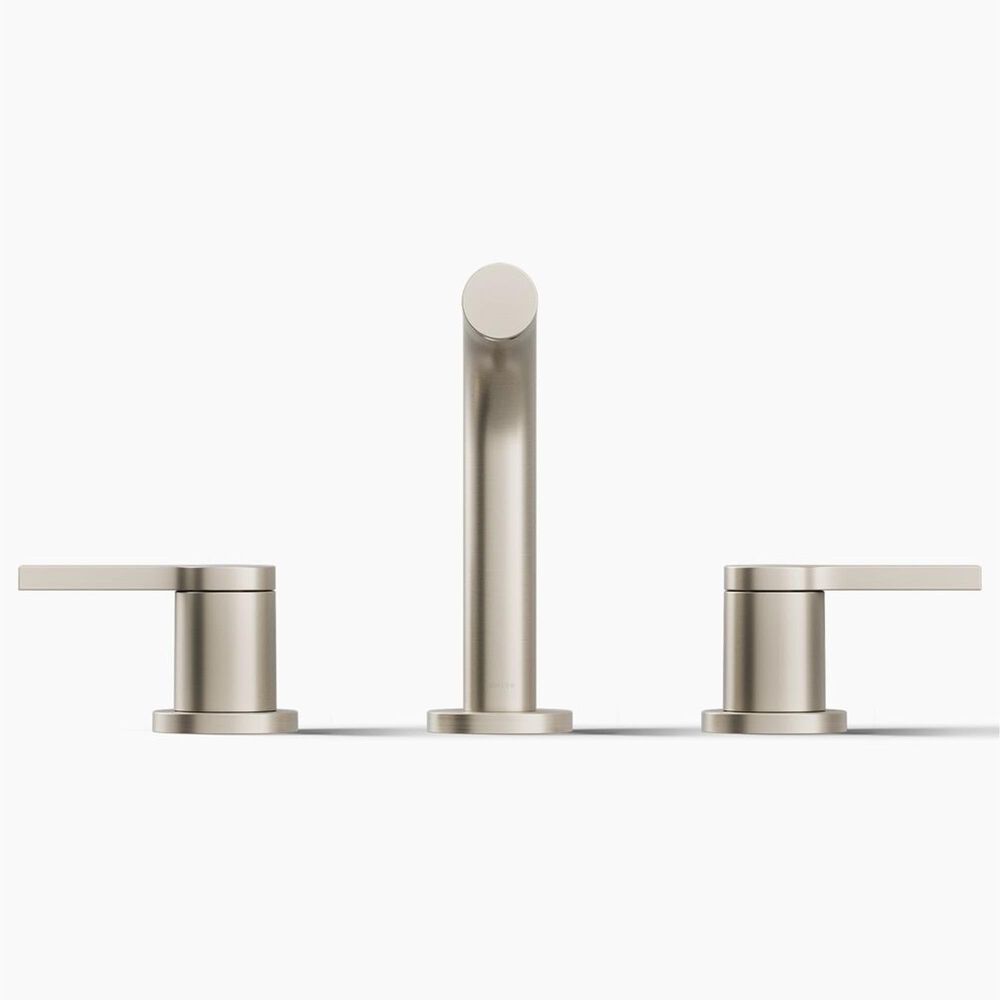 Kohler Elate Widespread Bathroom Sink Faucet in Vibrant Brushed Nickel, , large