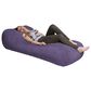 Jaxx Arlo Chaise Lounge Bean Bag Chair in Plum, , large