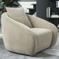 Ashley Yahya Swivel Accent Chair in Pebble, , large