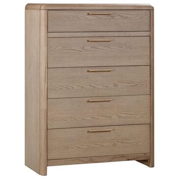 Urban Home Furano 5-Drawer Chest in Ginger, , large