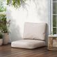 Hearth and Haven Noah2-Piece Outdoor Club Chair Cushion Set in Beige, , large