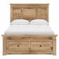 Ashley Makidern 4-Piece Full Storage Bedroom Set with Two Drawers in Natural Brown, , large