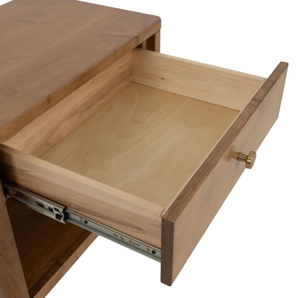 Archbold Furniture Warren 4-Piece Queen Platform Bedroom Set in Harvest, , large