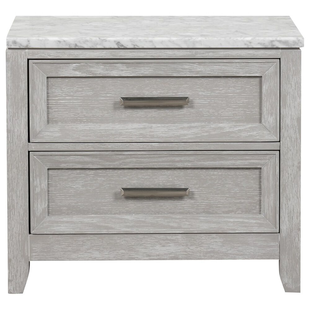 New Heritage Design Fiona 4-Piece Queen Bedroom Set in Mist Gray, , large