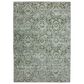 Radici USA Livigno Damask 7"10" x 10"6" Green Area Rug, , large