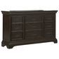 Chapel Hill Caldwell 3-Piece King Bedroom Set in Deep Brown, , large