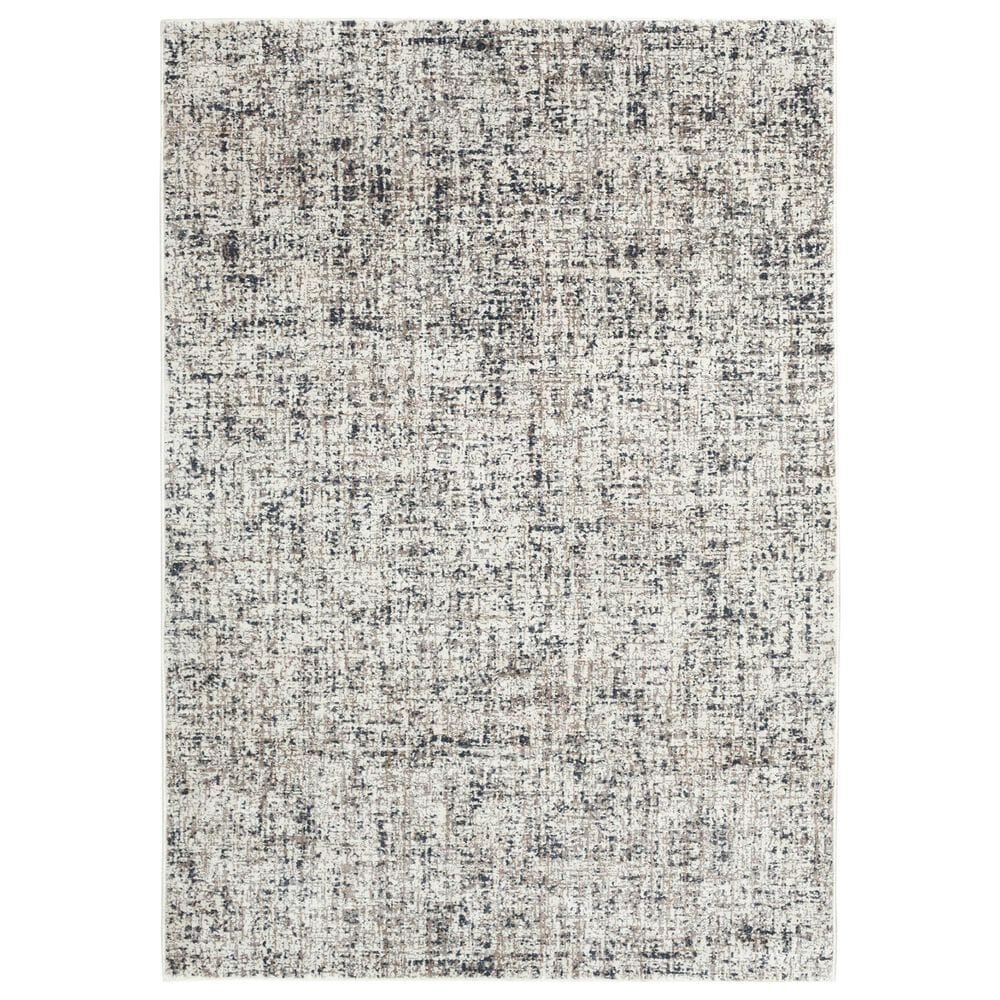 Central Oriental Clearwater Olinda 5" x 8" Nightfall and Biscuit Area Rug, , large