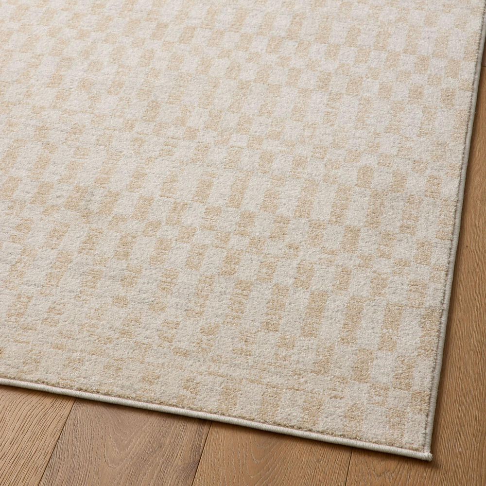 Loloi II Kamala 4&#39; x 6&#39; Ivory and Natural Area Rug, , large