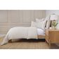 Pom Pom At Home Rory King Sham in Flax and White, , large