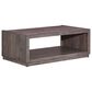 Belle Furnishings Modern Edge Cocktail Table in Caffe, , large