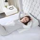 Hampton Park Memory Foam 22" x 24" Wedge Pillow in White, , large