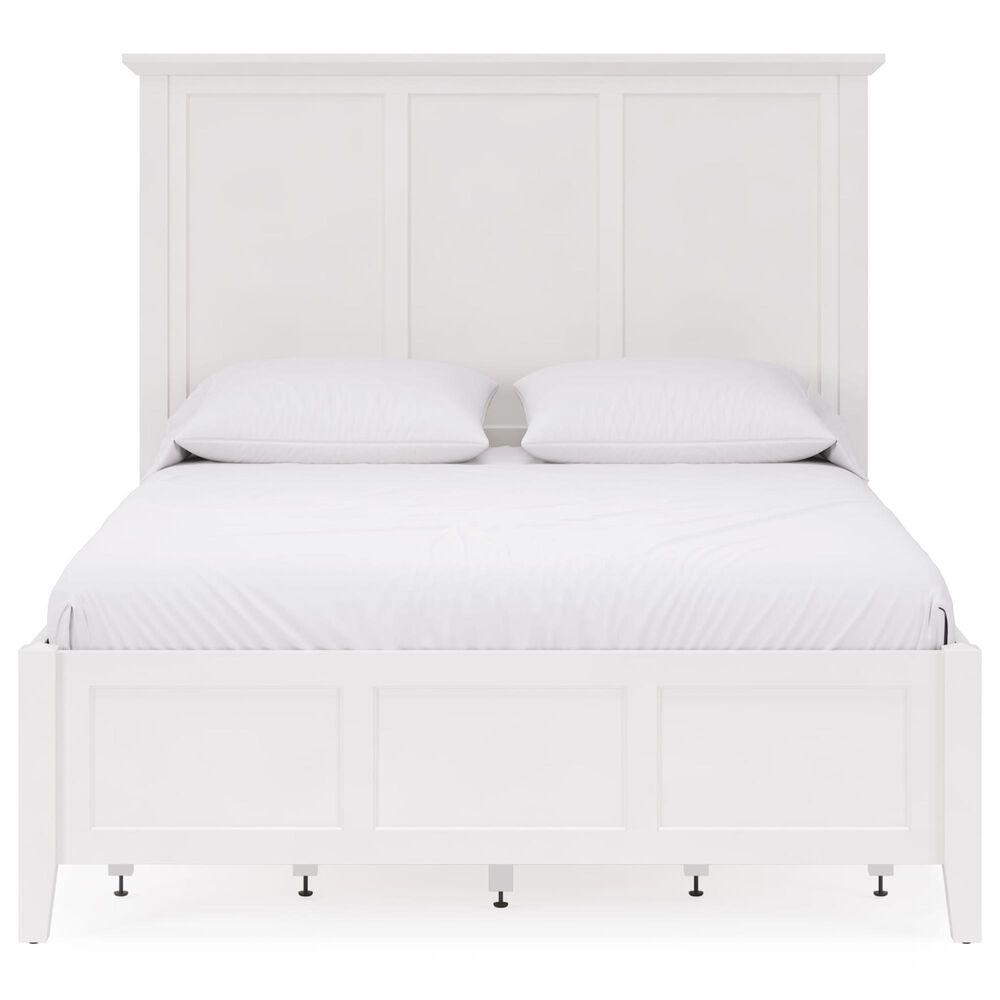 Urban Home Grace 4-Piece King Bedroom Set in Snowfall White, , large