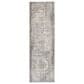 Surya Presidential PDT-2311 3"3" x 10" Charcoal, Ivory, Blue and Orange Runner, , large