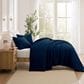 Trade Linker 3-Piece King Waffle Down Alternative Comforter Set in Navy, , large