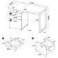 Pacific Landing Brennan Computer Desk in Mango, , large