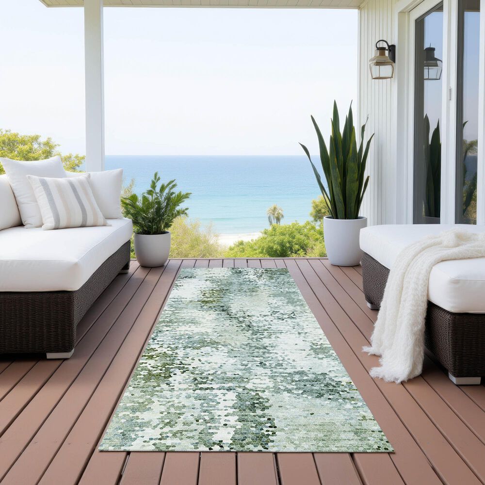 Dalyn Rug Company Lumara LM5 Sage 2'3" x 7'6" Runner, , large