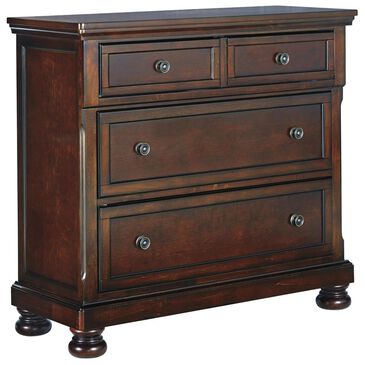 Millennium Porter Media Chest in Burnished Brown, , large