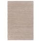 L&R Resources Bleached Naturals 9" x 12" Bleach and Ivory Area Rug, , large