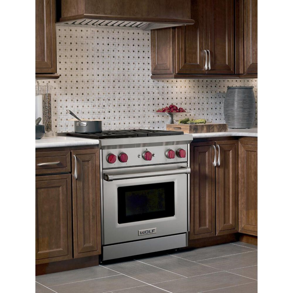 Wolf 30" Gas Range (Liquid Propane) Nebraska Furniture Mart