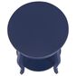 Linon Home Decor Aura Round Side Table in Navy Blue, , large