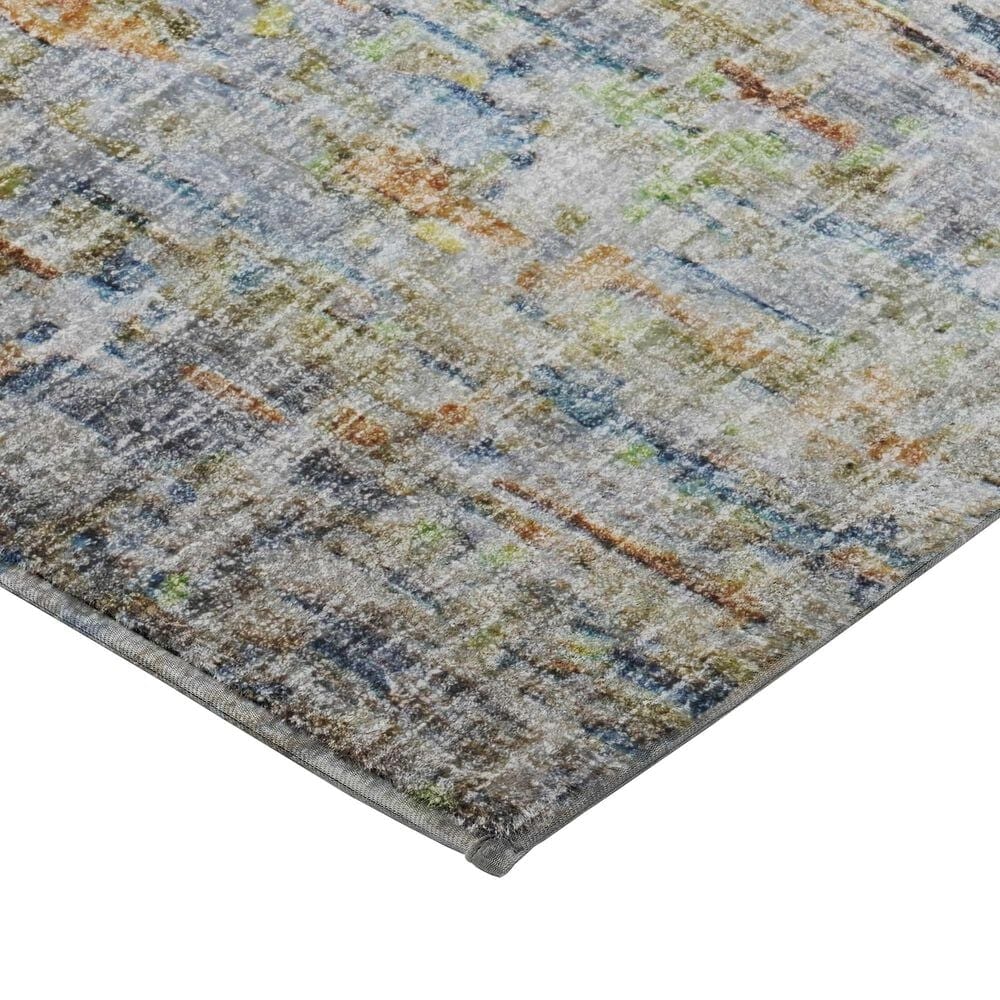 Dalyn Rug Company Boca Putty, Beige, Denim, Paprika and Copper 1&#39;8&quot; x 2&#39;6&quot; Area Rug, , large