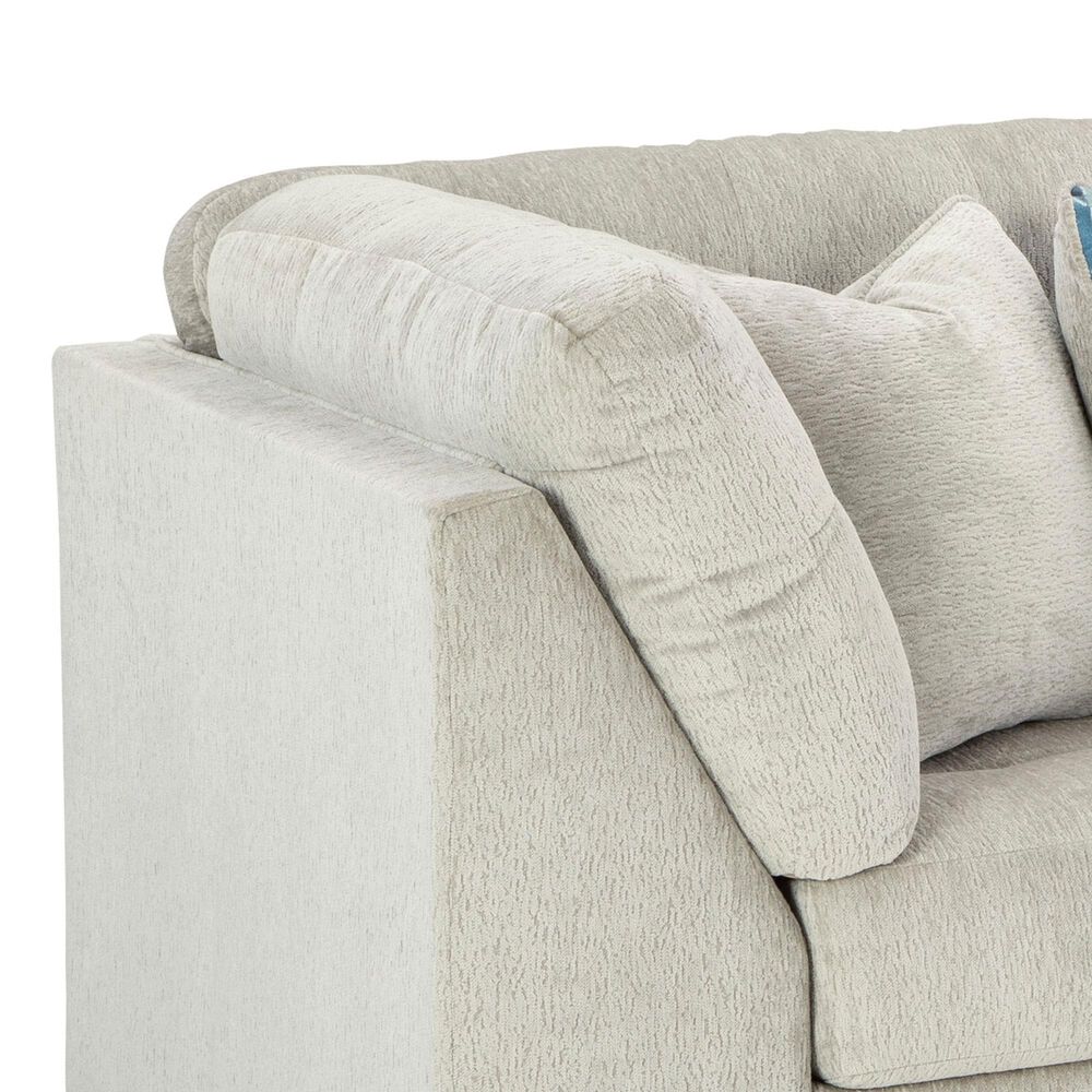 Ashley 3-Piece Right Facing Sectional with Chaise in Stone, , large