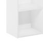 HOMLUX 3-Tier Open Shelf Bookcase in White, , large