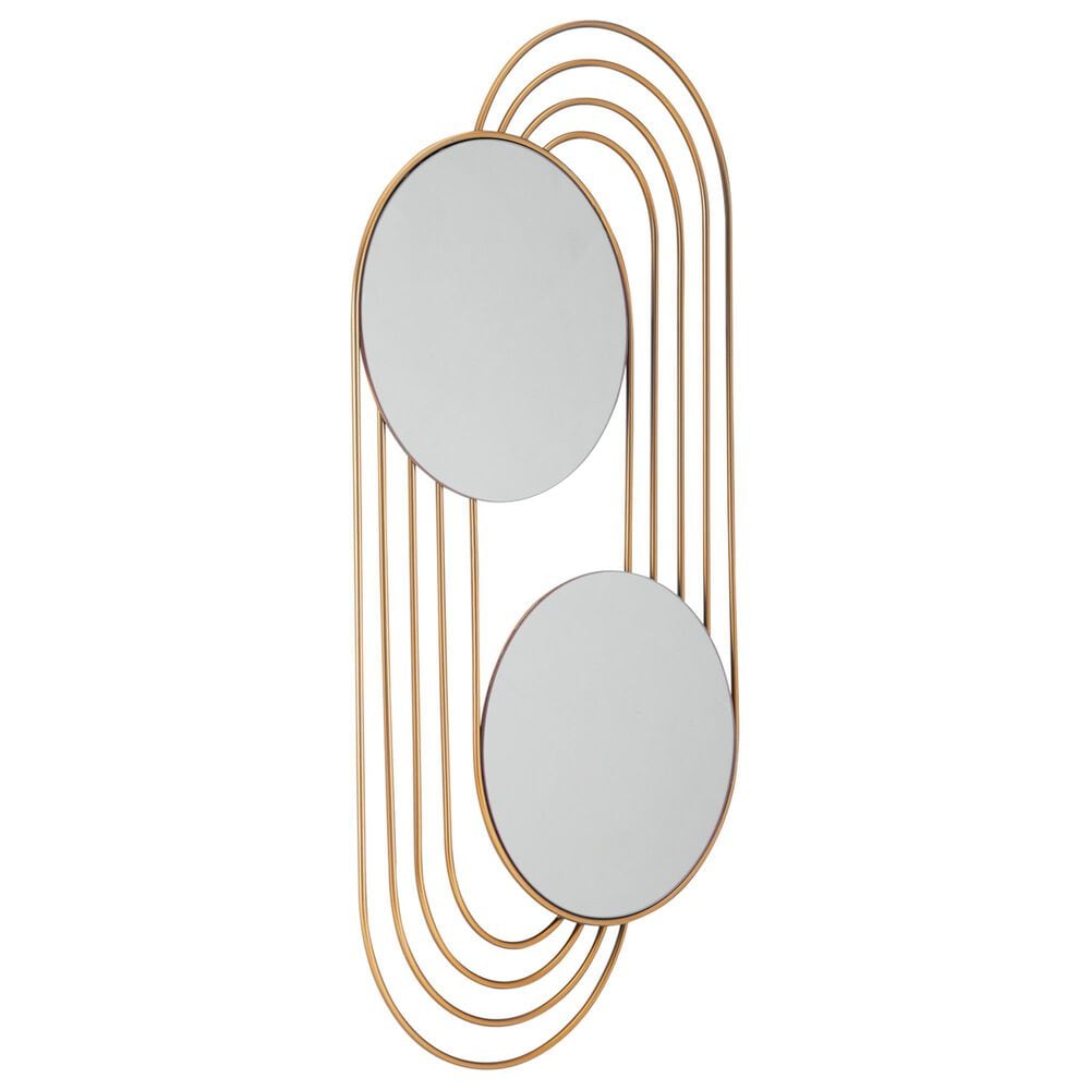 Ashley Warrenley Accent Wall Mirror in Gold, , large