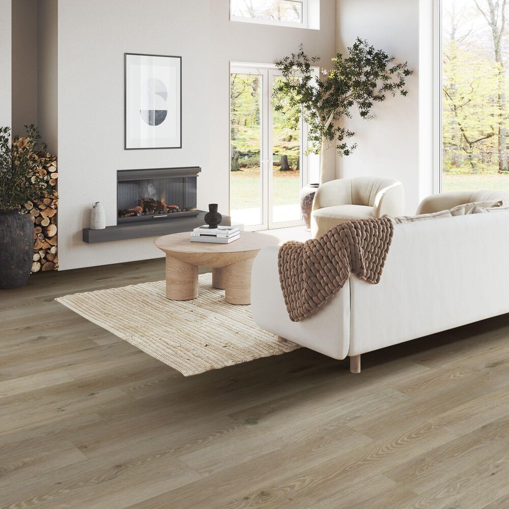 Mannington REALTA Glue Down Paris Plank Chiffon 7&quot; x 48&quot; Luxury Vinyl Plank, , large