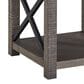 Crystal City Dexter End Table in Driftwood, , large