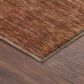 Dalyn Rug Company Soft Essentials Solid Paprika 2"6" x 3"10" Indoor/Outdoor Area Rug, , large