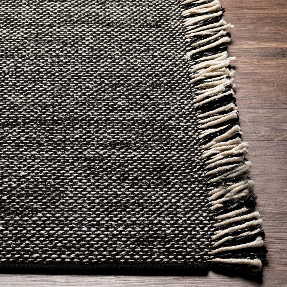 Surya Azalea 10&#39; x 14&#39; Black, Brown and Medium Gray Indoor/Outdoor Area Rug, , large