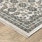Oriental Weavers Echo Ivory and Blue 9"10" x 12"10" Area Rug, , large