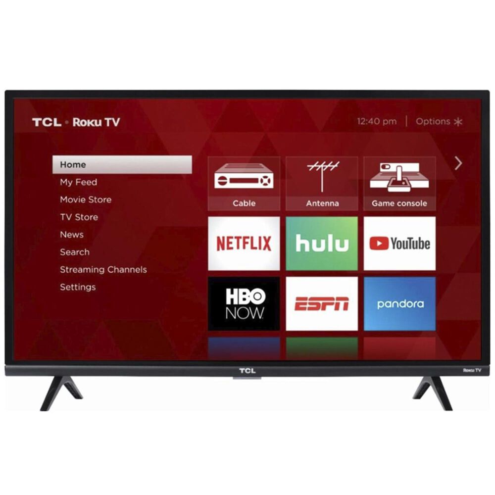 TCL 32" Class - LED - 3-Series - 1080p - HDTV Roku - Smart TV , , large