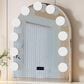 Impressions Vanity Company Hollywood Glow Arch Vanity Mirror in White, , large
