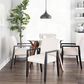 Lumisource Folia Dining Table in Clear/Walnut, , large