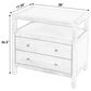 Butler Specialty Company Nora 2-Drawer Wide Nightstand with Open Shelf in Light Natural Brown, , large
