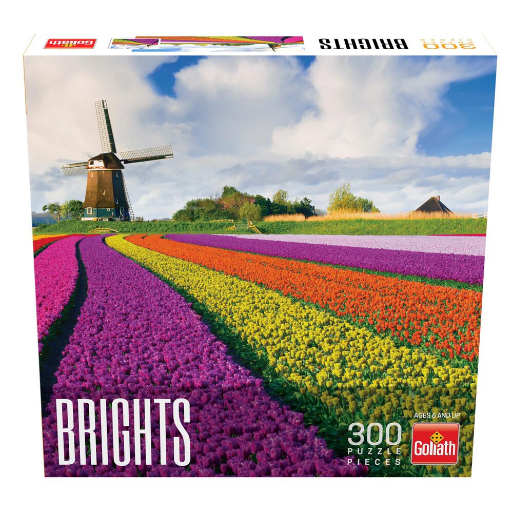 Goliath Games Brights 300pc Puzzle Tulips, , large
