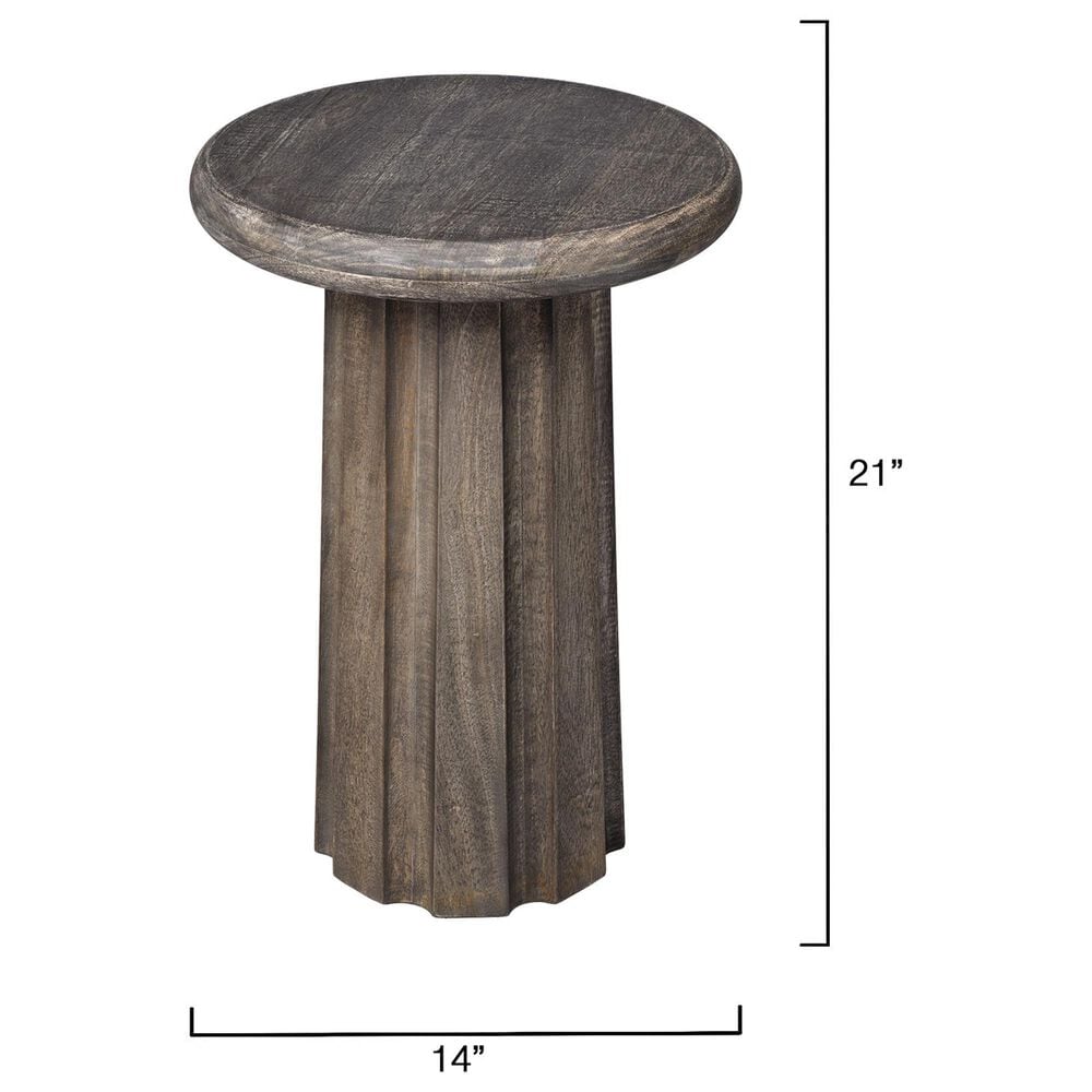 Jamie Young Kenwick Side Table in Grey Wash, , large